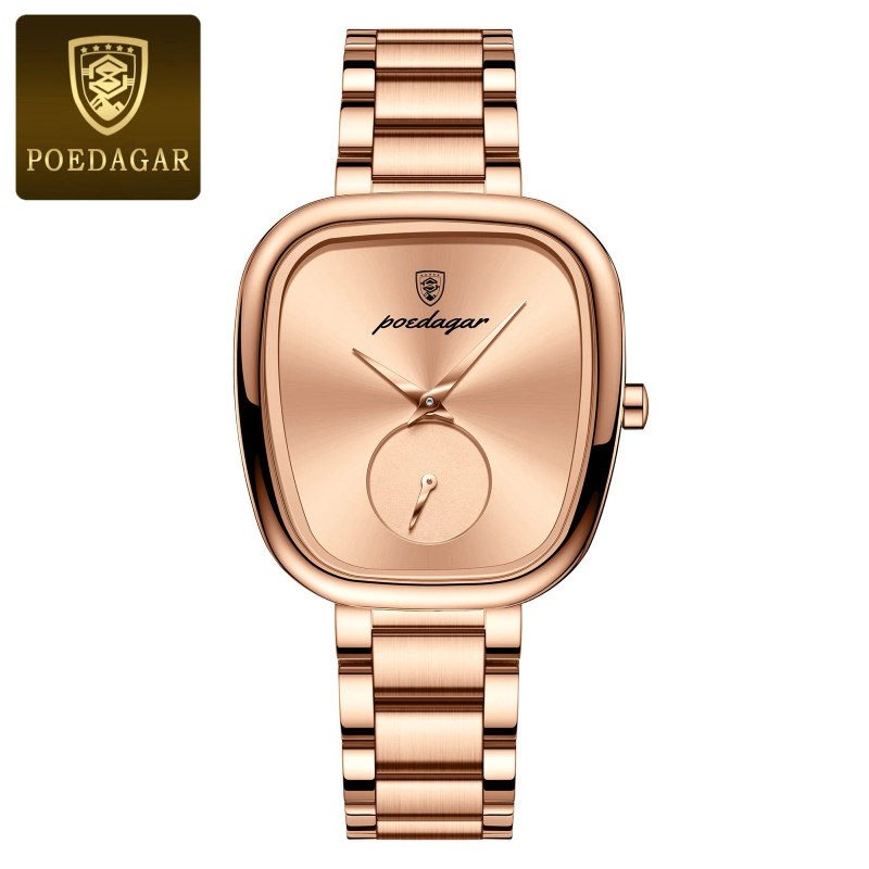 Poedagar 783 Ladies Watch Rose Gold
