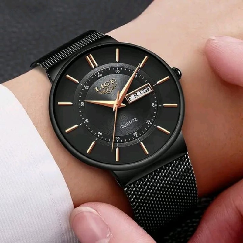 LIGE 9949 Ultra Thin Quartz Black