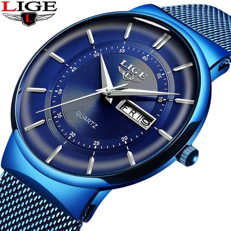 LIGE 9949 Ultra Thin Quartz Blue