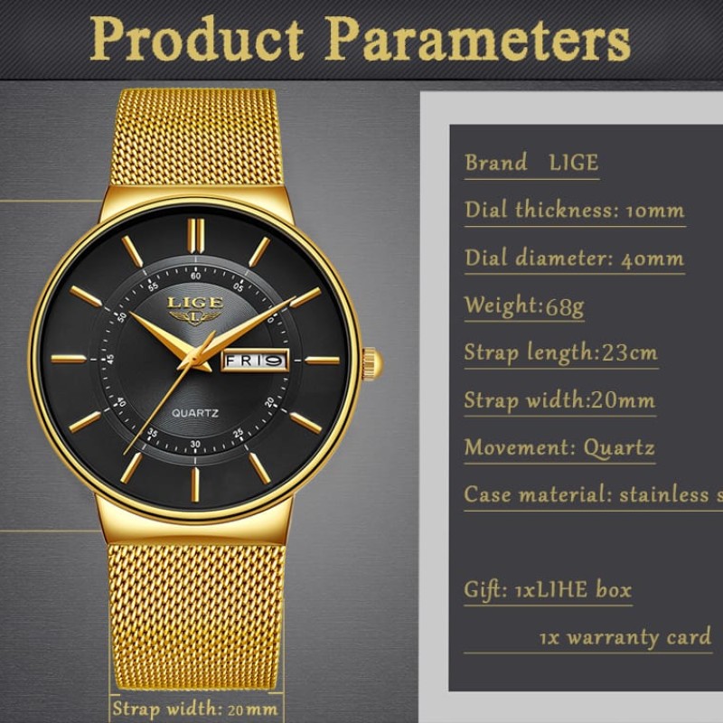 LIGE 9949 Ultra Thin Quartz