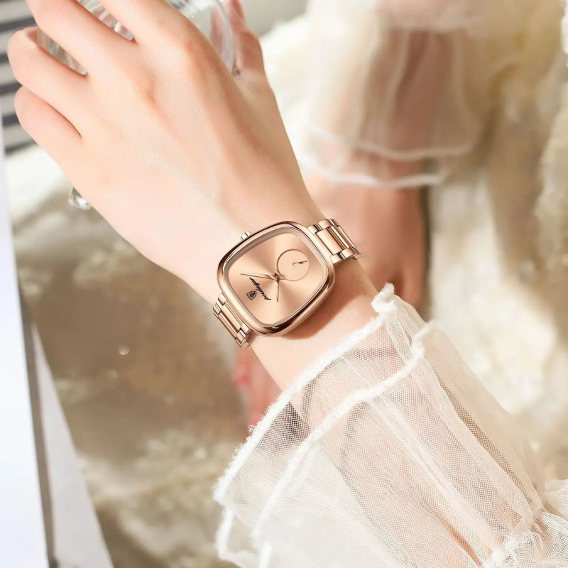 Poedagar 783 Ladies Watch Rose Gold